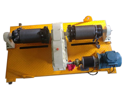 DOUBLE DRUM TYPE WINCH
