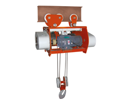 WIRE ROPE HOIST WITH 90 RADIUS of ROTATION