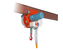 COMPACT NYLON HOIST FOR LOWER CAPACITIES