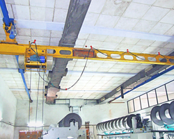 INSTALLED Under slung Crane-2